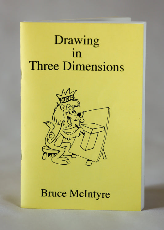Drawing in Three Dimensions book by Bruce McIntyre - Front Cover