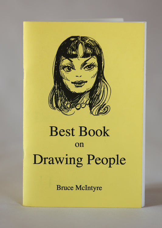 Best Book on Drawing People book by Bruce McIntyre - Front Cover